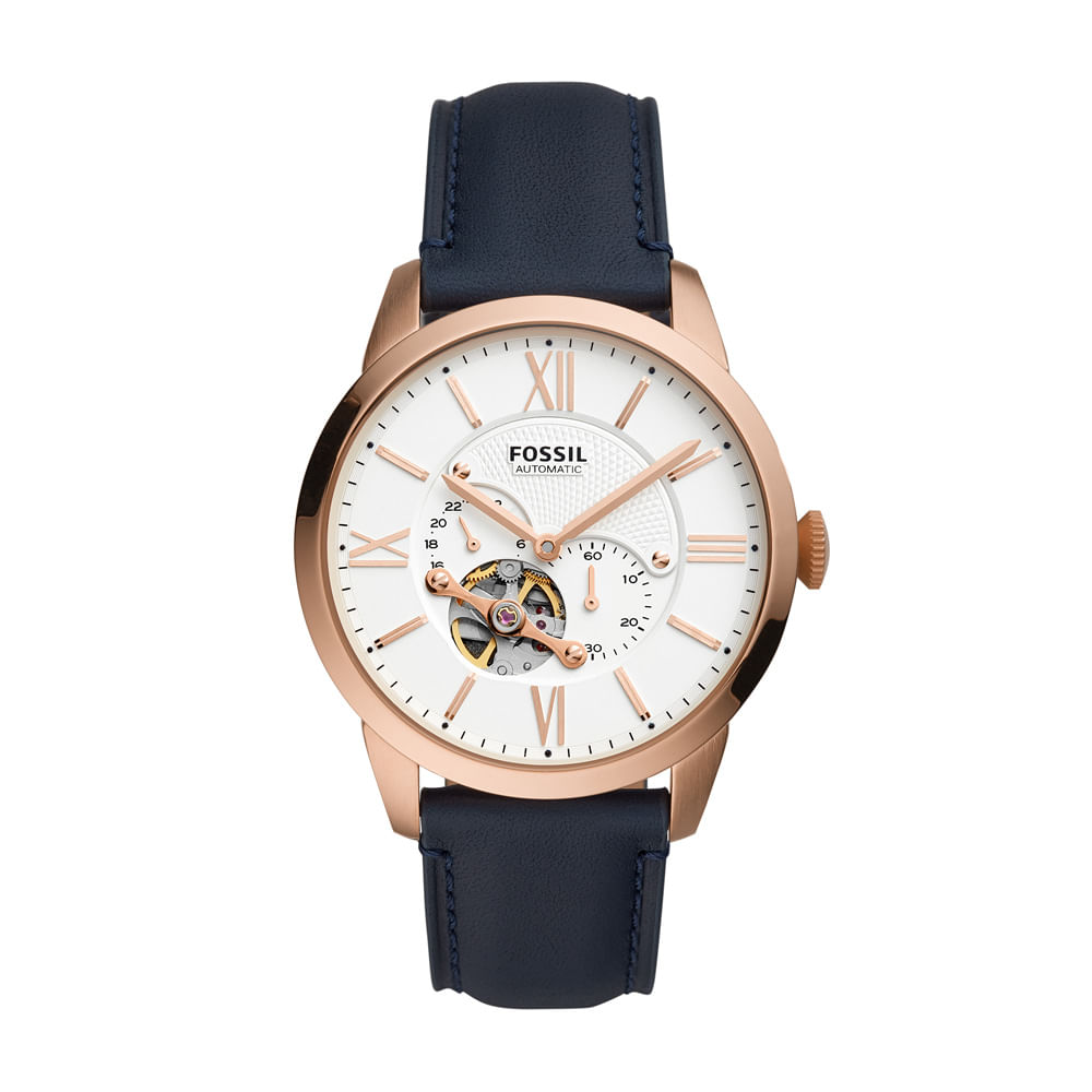 Relógio Fossil Townsman Masculino Rosé ME3171/0JN | Time Center