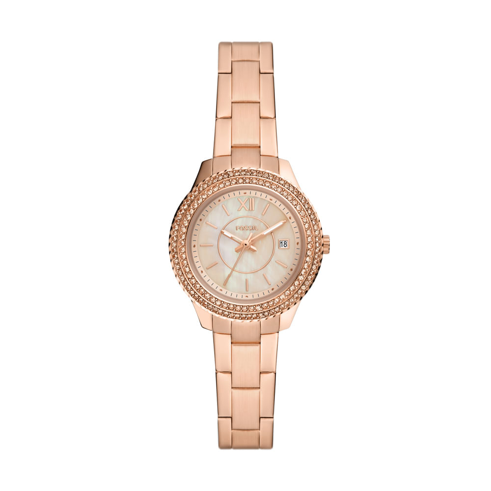 FOSSIL ローズゴールドBQ1108 Relógio Fossil Feminino Stella Rosé - ES5136/1CN | Fossil | Site
