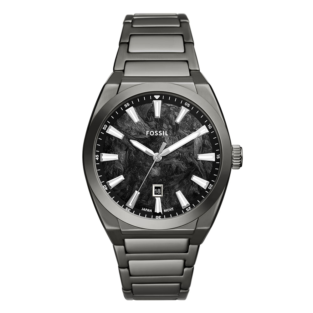 Relógio Fossil Masculino Everett - FS6075/1PN | Fossil | Site