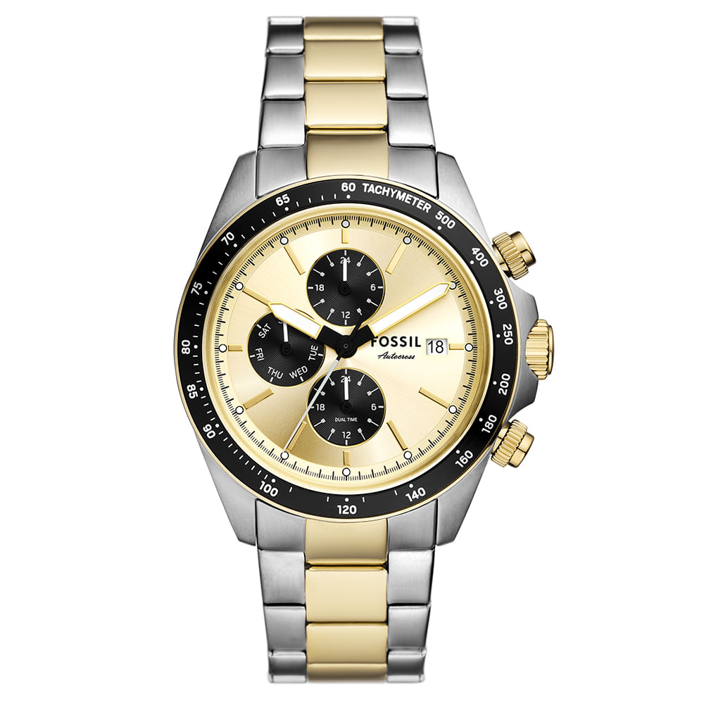 Fossil 時計 Relógio Fossil Masculino Fossil Bicolor - FS6126/1DN | Fossil