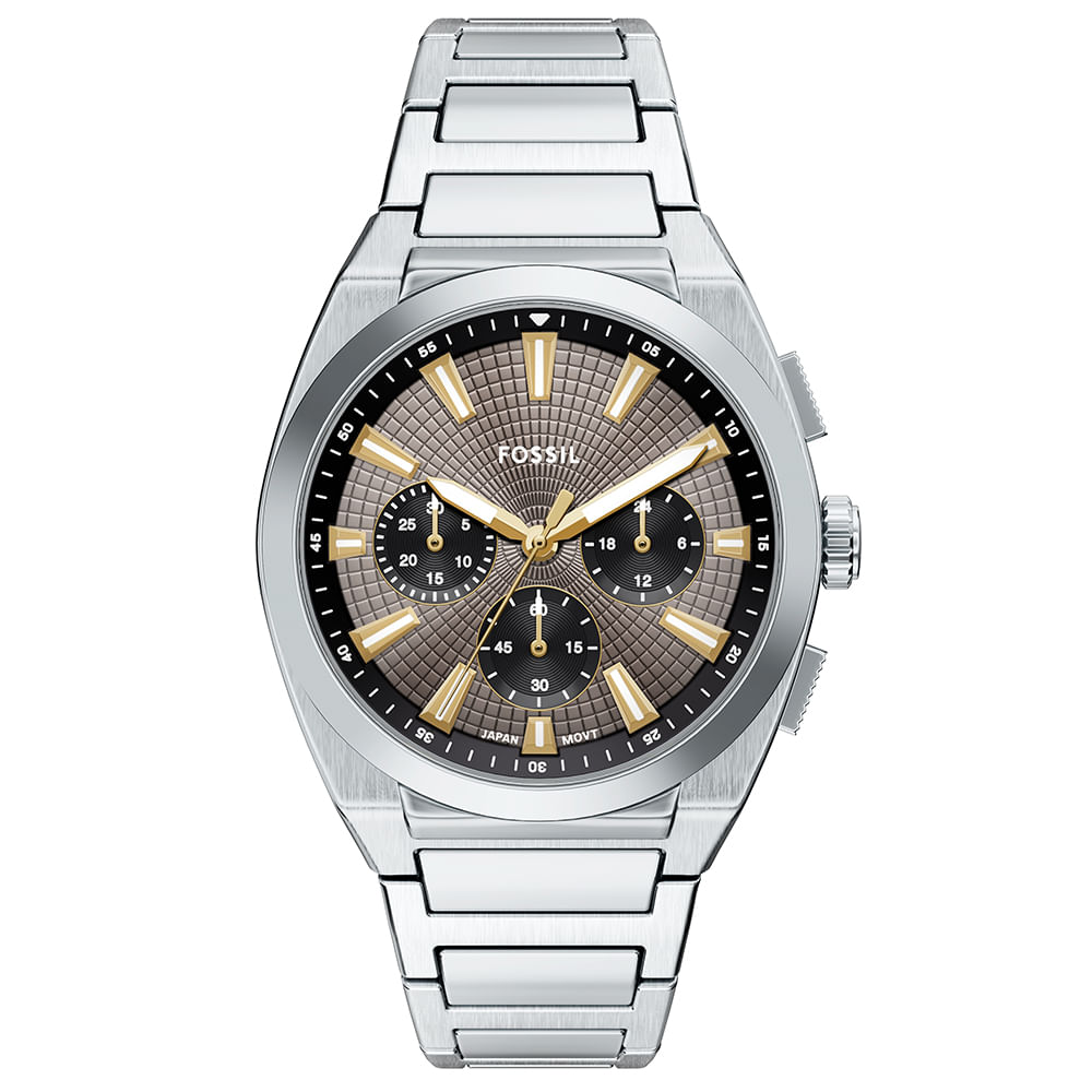 Relógio Fossil Masculino Everett - FS6128/1CN | Fossil | Site